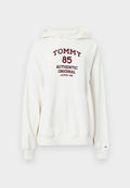Tommy Jeans 1985 FLOCK LOGO OVERSIZED HOODY
