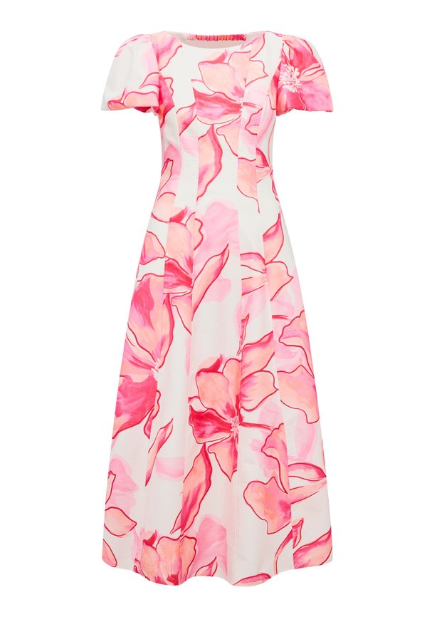 Forever New WILDA FLUTTER SLEEVE DRESS