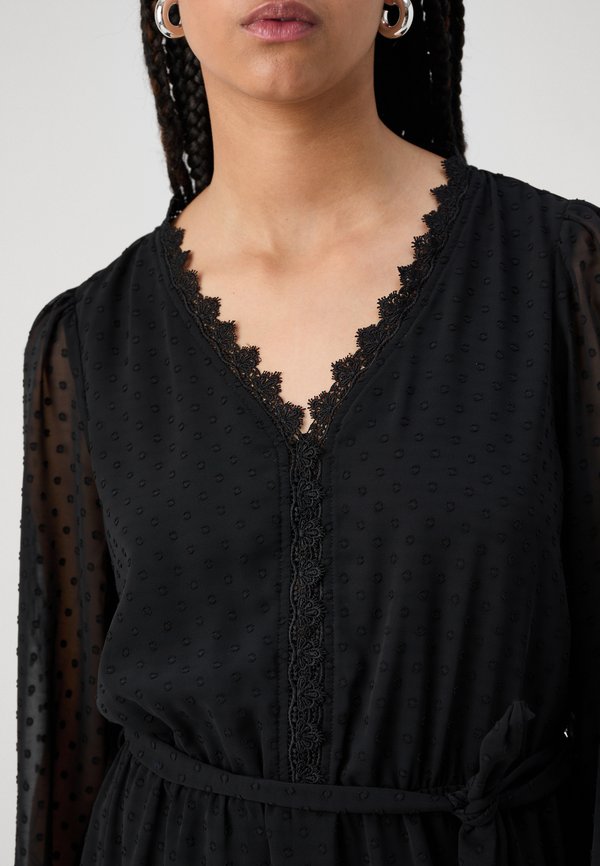 VILA VIDOBBA V NECK DETAIL SHORT DRESS