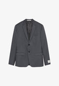 Calvin Klein MICRO DOT SLIM - Blazer jacket - black oyster