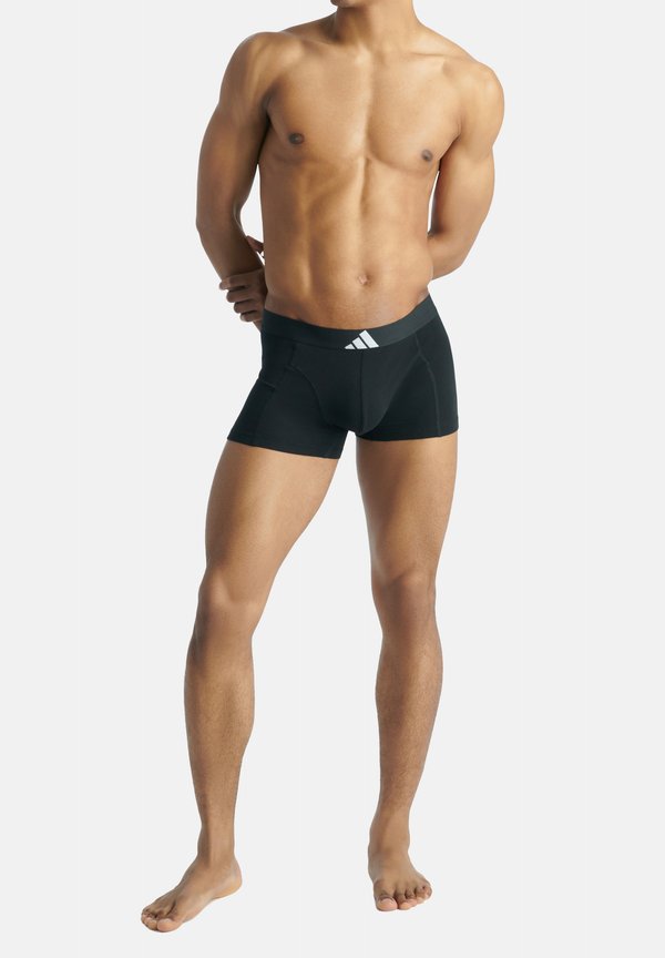 adidas Sportswear RETRO 4ER PACK ACTIVE FLEX - Trunks - schwarz