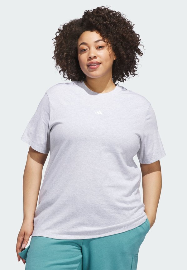 adidas Sportswear W IN SL SJ T - Basic T-shirt - light grey heather