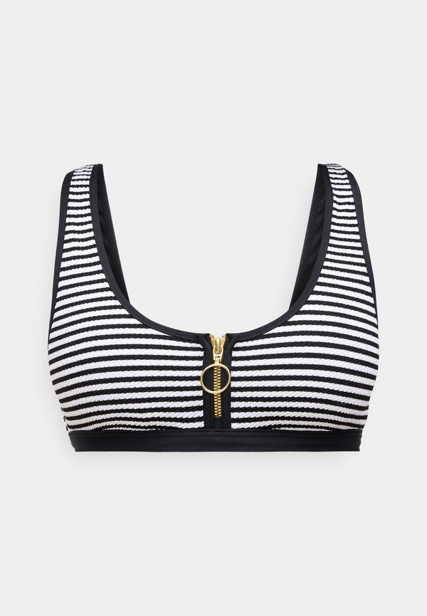 Seafolly CLUBHOUSE ZIP FRONT TANK