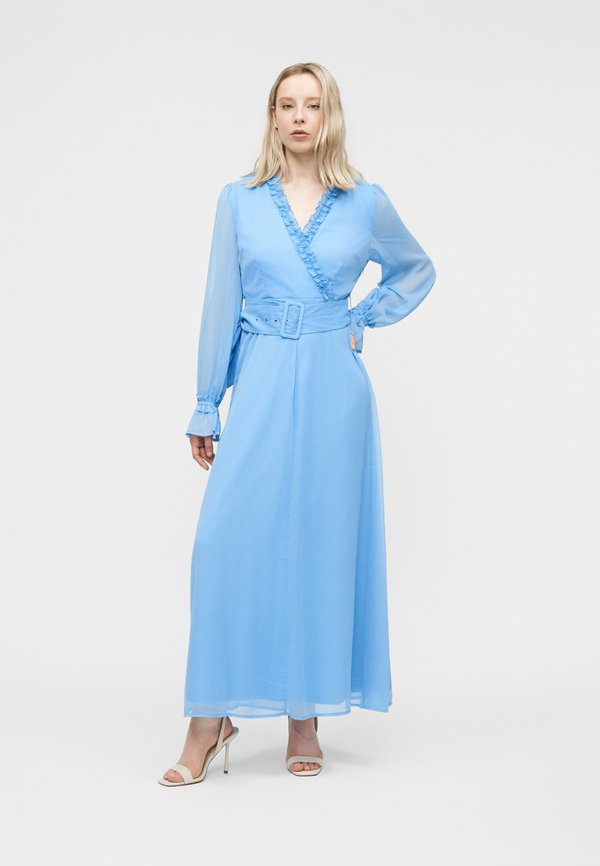 VILA VIEMMA BELT MAXI DRESS