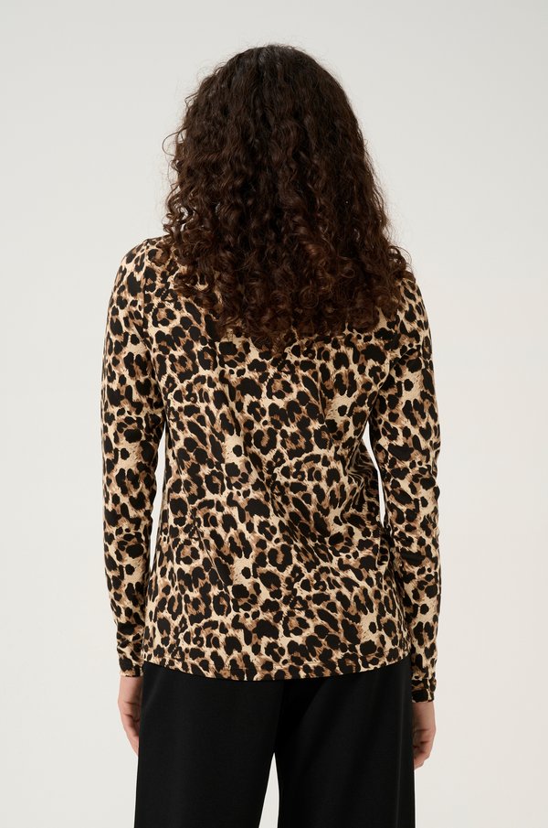 Cream CRLEOA LONG SLEEVE BOATNECK