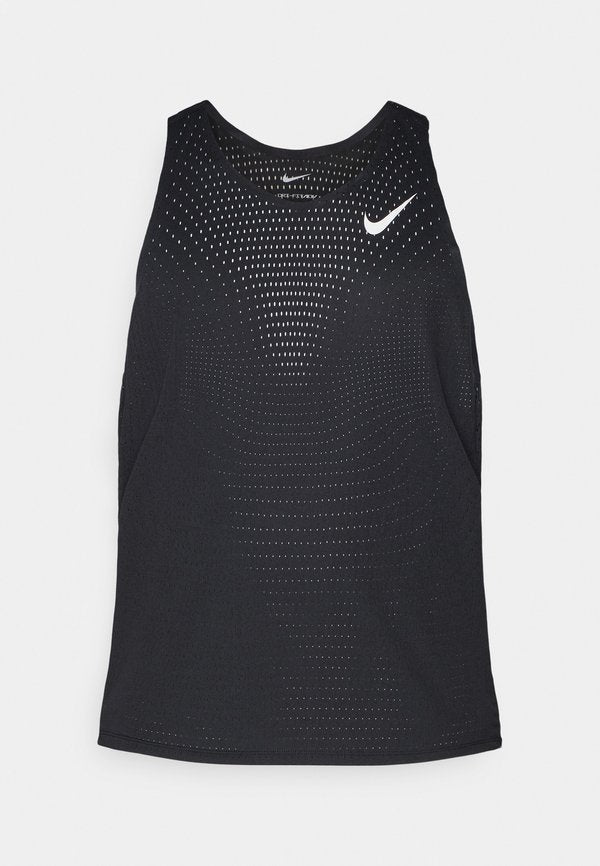 Nike Performance M NK DFADV AROSWFT SINGLET - Top - black/summit white