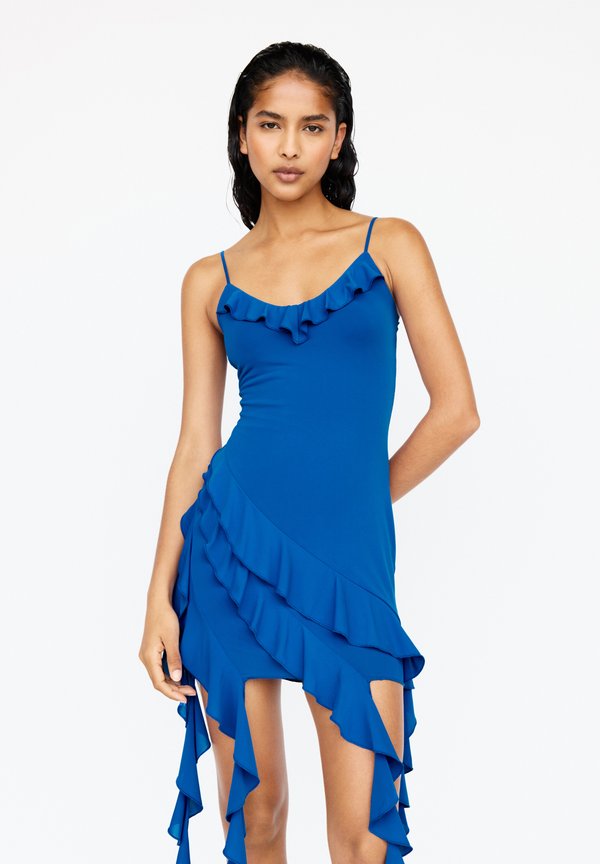 PULL&BEAR RUFFLED MIDI