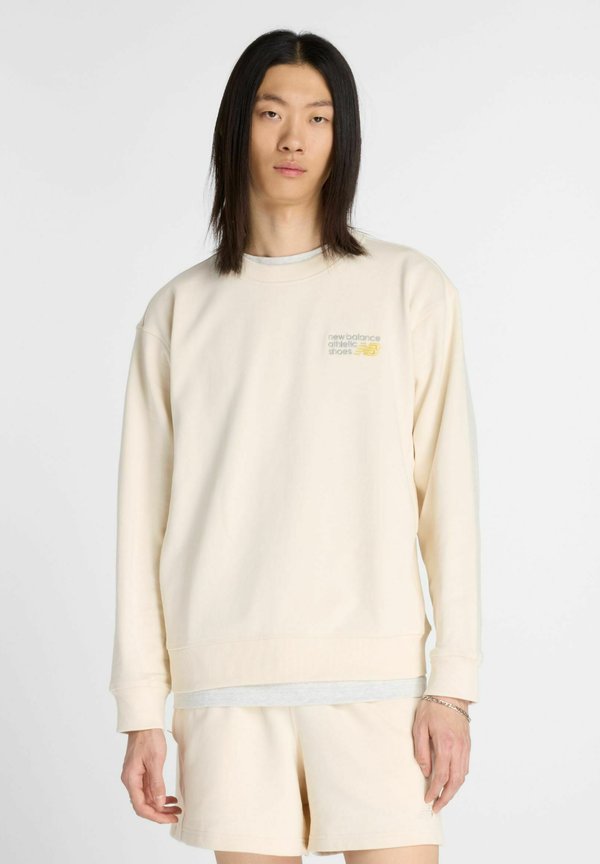 New Balance ATHLETICS PREMIUM LOGO CREW - Sweatshirt - permafrost