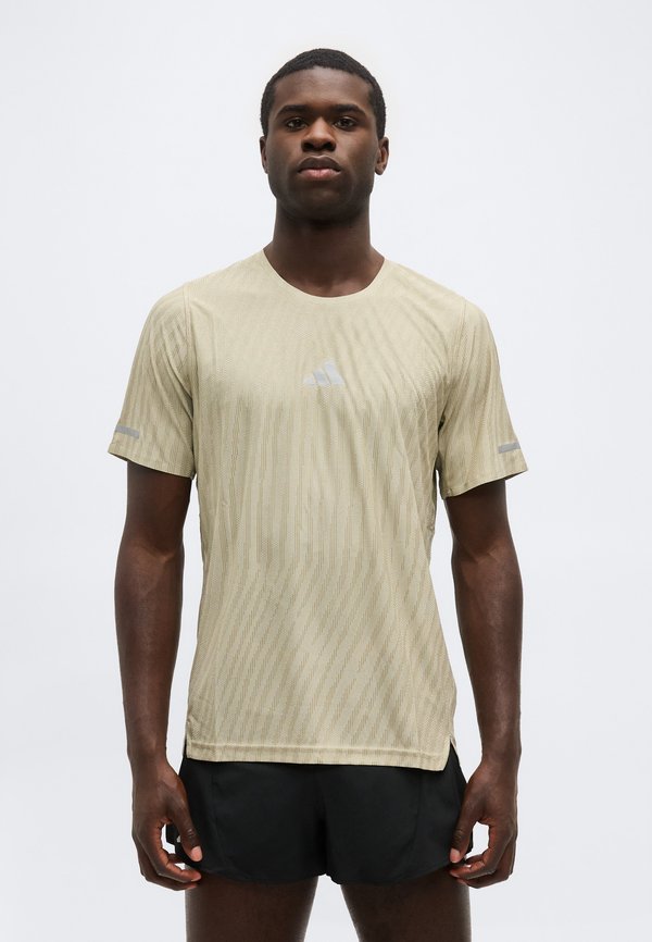 adidas Performance ADI365 TEE - Sports T-shirt - beige