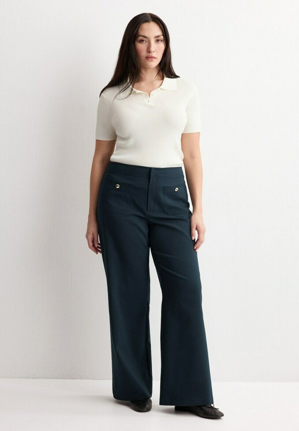 Mango Trousers - royal blue