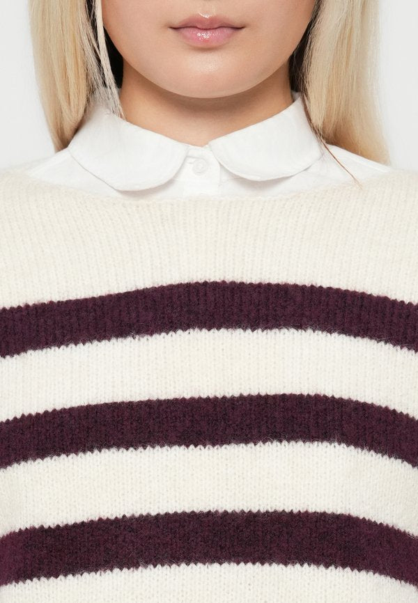 ONLY ONLAYA LIFE L/S BOATNECK CC KNT