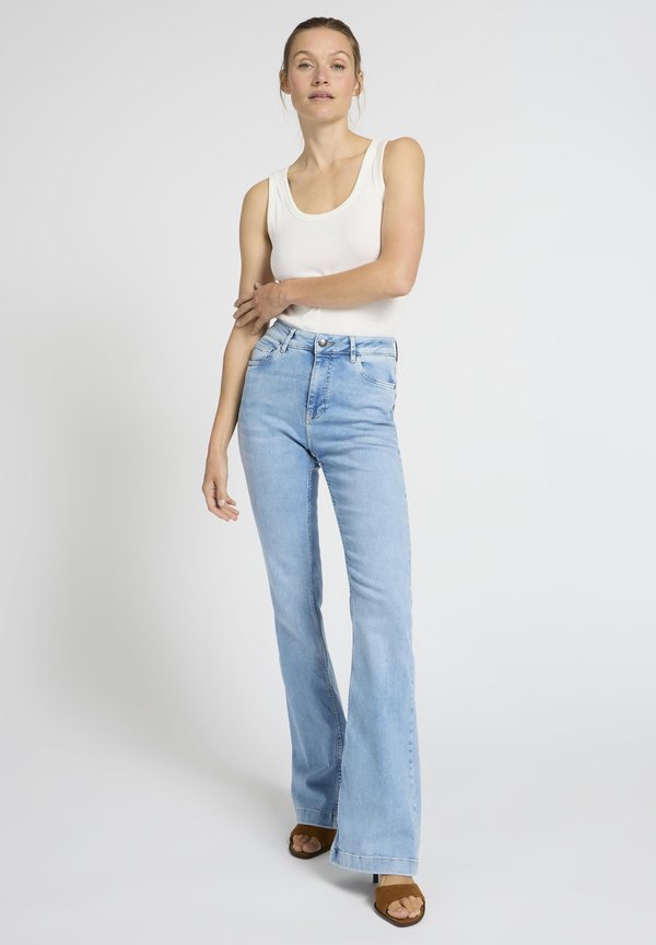 PULZ PZBECCA UHW BOOTCUT LEG