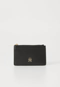 Tommy Hilfiger HILFIGER ICON ZIP CREDIT CARD HOLDER - Wallet - black
