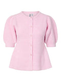 Pieces PCSILLY SS PUFF KNIT CARDIGAN NOOS BC