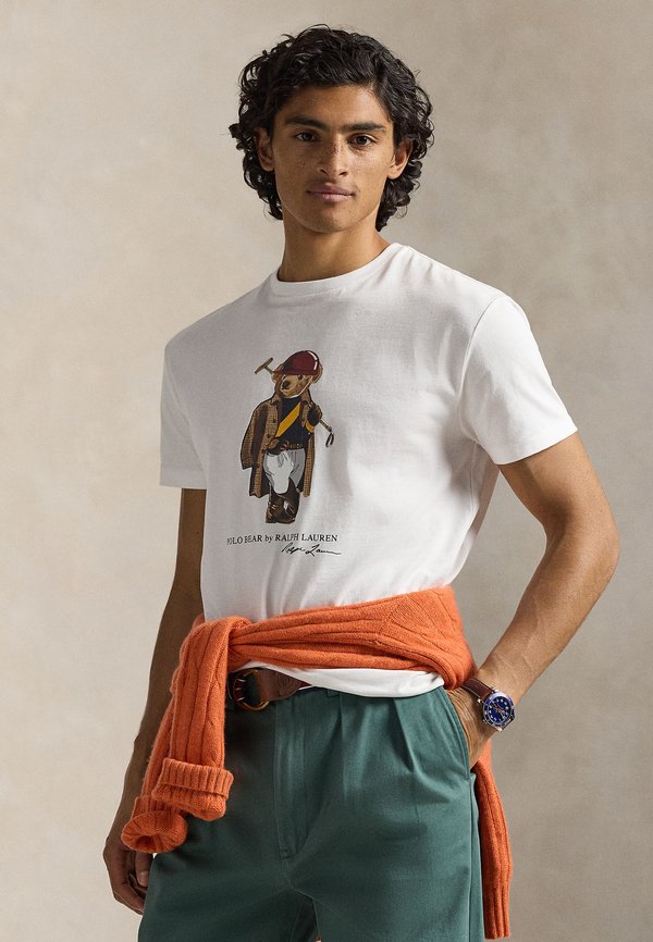 Polo Ralph Lauren CUSTOM SLIM FIT POLO BEAR T-SHIRT