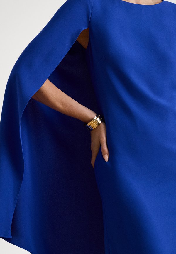 Lauren Ralph Lauren CAPE GEORGETTE COCKTAIL DRESS