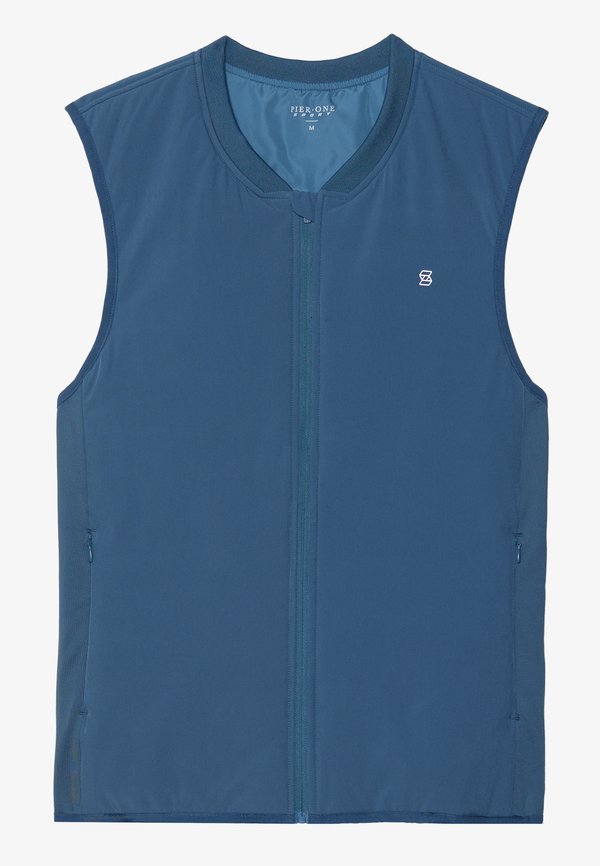 Pier One Sport by Zalando SLEEVELESS ZIP UP TRAINING GILET WITH POCKETS
