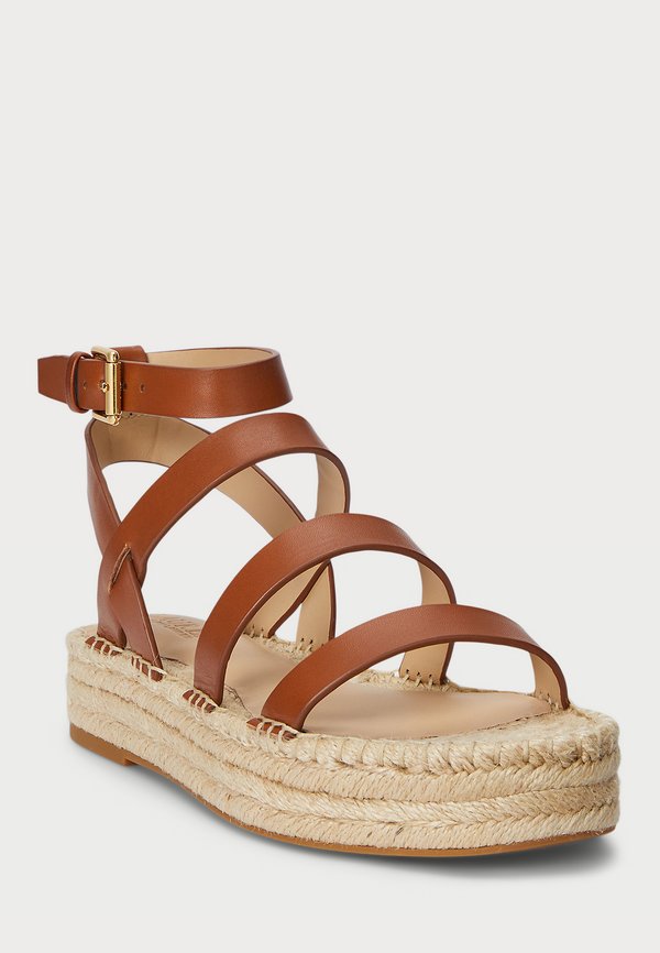 Lauren Ralph Lauren POLLY LEATHER GLADIATOR ESPADRILLE
