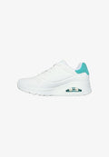 Skechers UNO POP BACK - Trainers - weiß minzgrün