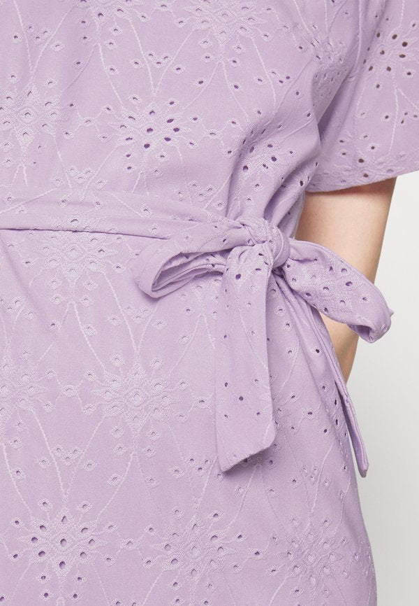 VILA Petite VIKAWA SHORT TIE BELT DRESS