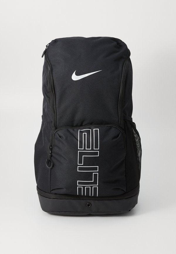 Nike Performance VARSITY ELITE UNISEX - Rucksack - black/black/metallic silver