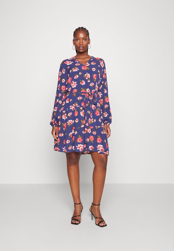 EVOKED VILA VIRIKKI V NECK SHORT DRESS