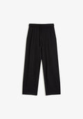 Bershka SUPER BAGGY RUSTIC TROUSERS 00995721 - Trousers - black