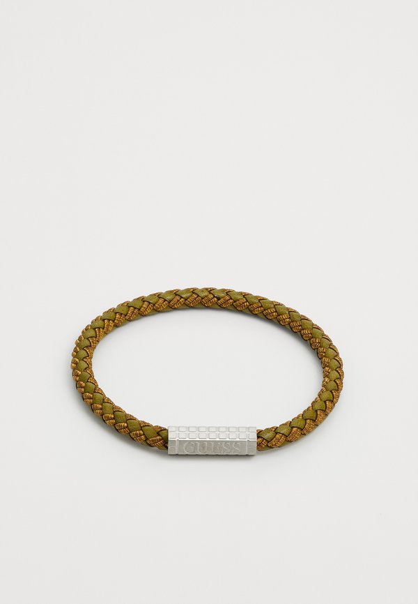 Guess MAGNUM - Bracelet - silver-coloured/green/brown
