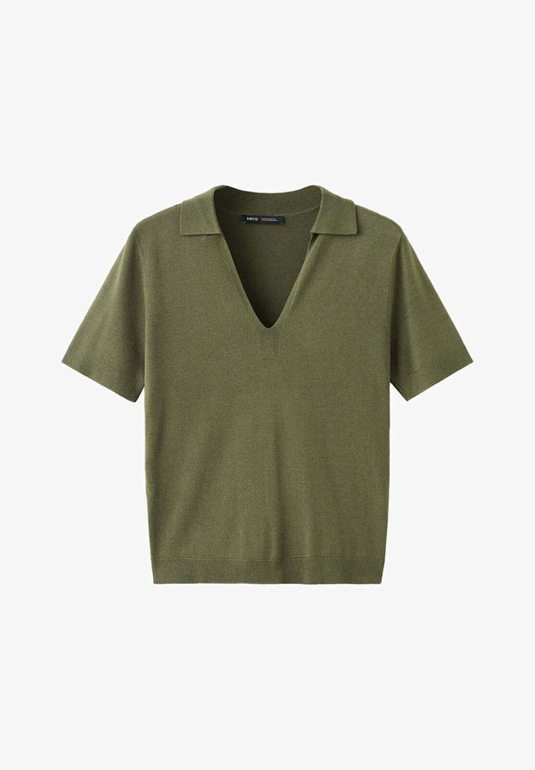 Mango ADULT - Polo shirt - khaki