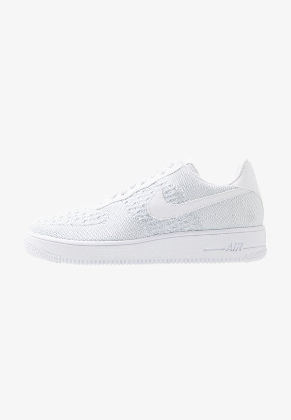 Nike Sportswear AIR FORCE 1 FLYKNIT 2.0 - Trainers - white/pure platinum