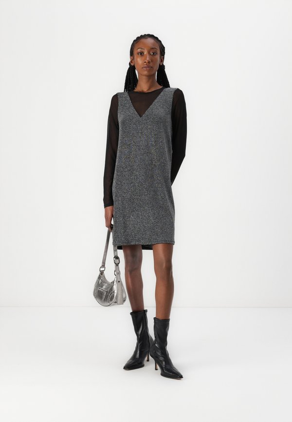 ONLY ONLQUEEN  V NECK DRESS