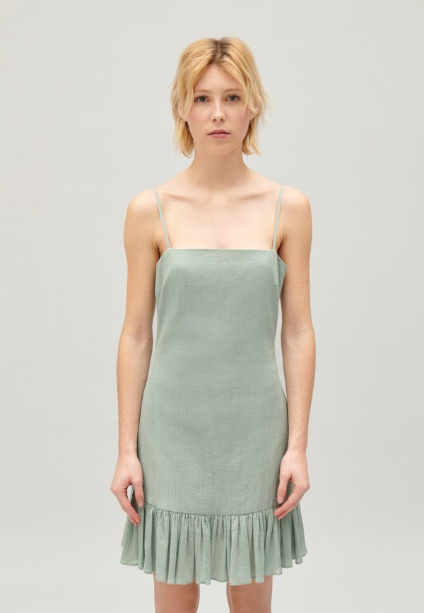 Claudie Pierlot ROBE COURTE VOLANTÉE