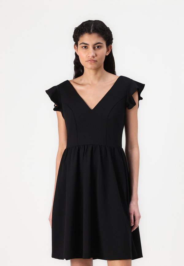 VILA VICLARA FLOUNCE SLEEVES DRESS