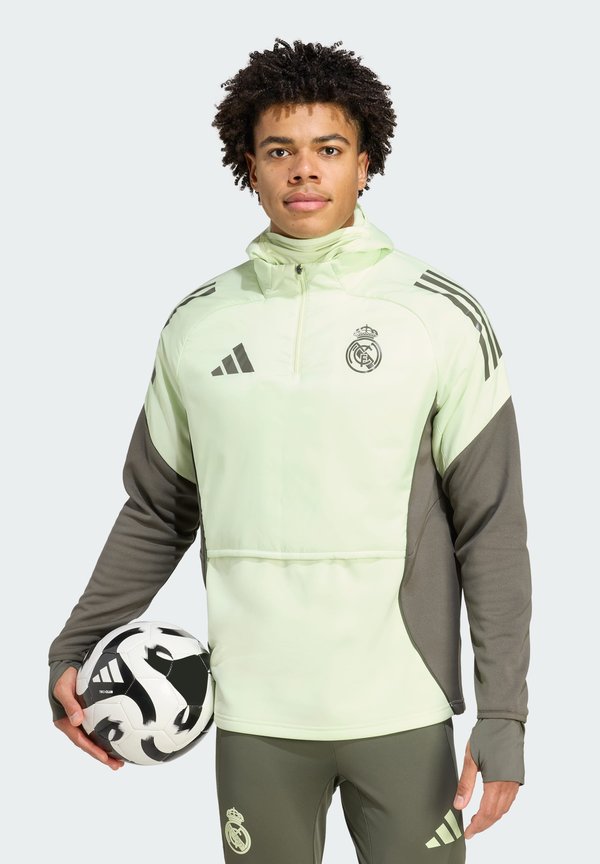 adidas Performance REAL MADRID 25/26 TIRO25 COMPETITION WINTER TOP - Club wear - almost lime