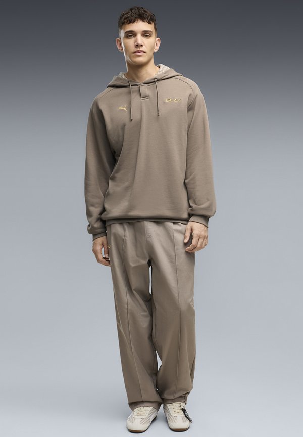 Puma PL LIFESTYLE HOODIE - Hoodie - mouse gray