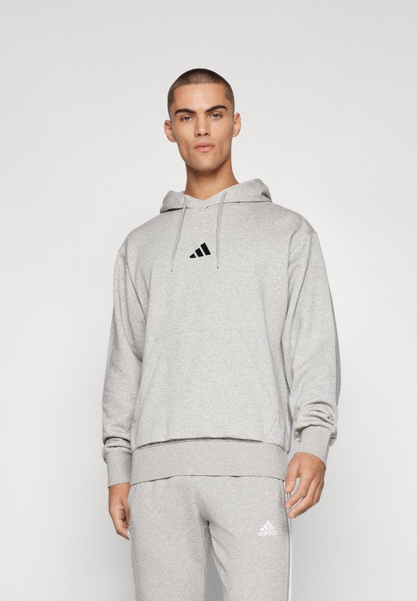 adidas Sportswear Hoodie - medium grey heather   black