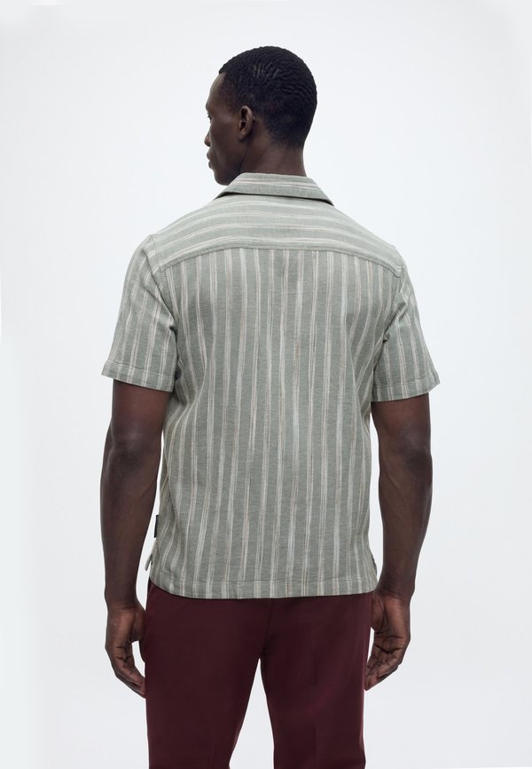 TOM TAILOR DENIM RELAXED STRUCTURED STRIPED SHIRT