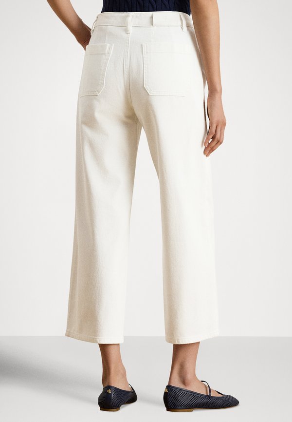 Lauren Ralph Lauren HIGH-RISE WIDE-LEG CROPPED JEAN