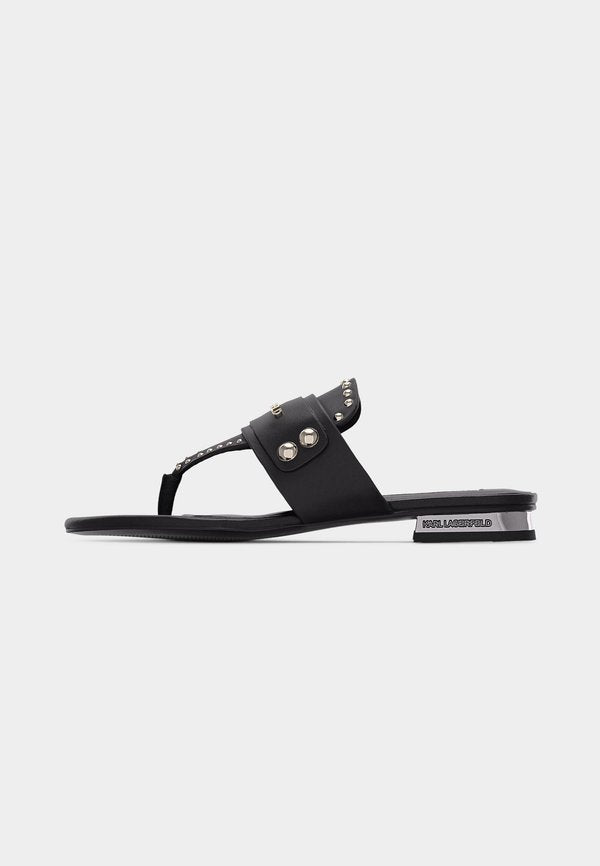 KARL LAGERFELD ROXY STUD TRIM THONG