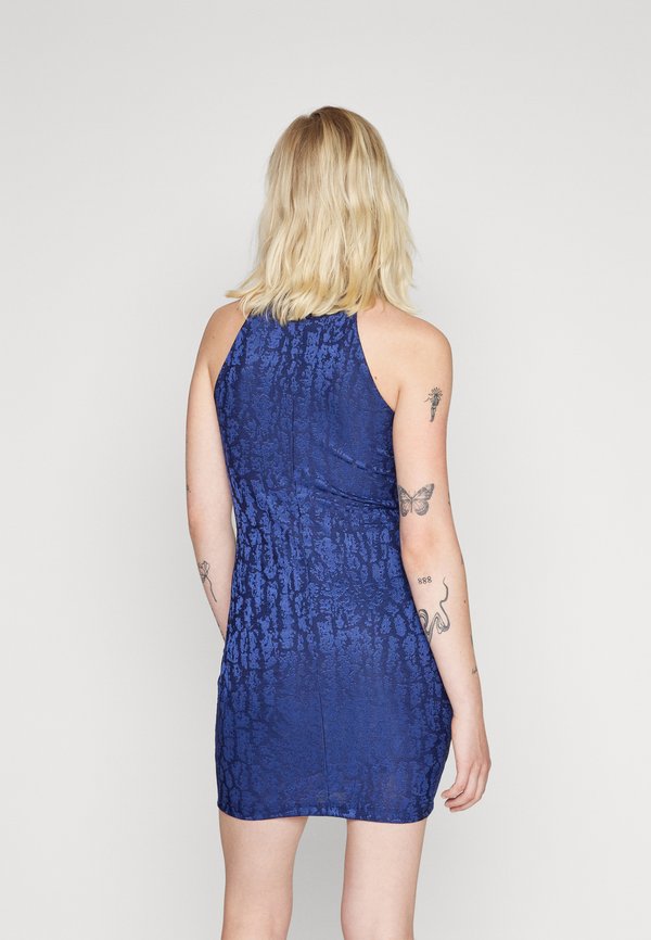 NA-KD FUNNEL NECK MINI DRESS