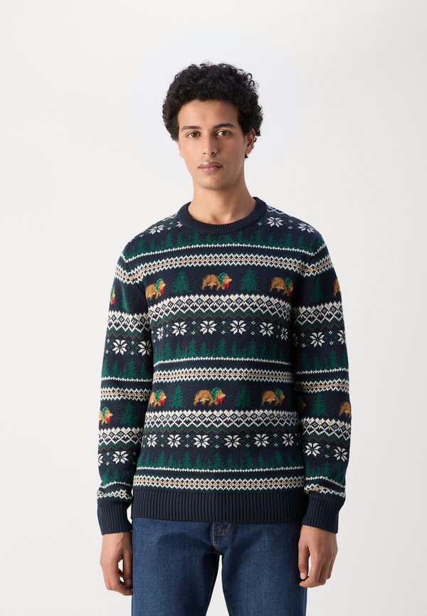 Lindbergh WINTER VILLAGE O NECK SWEATER