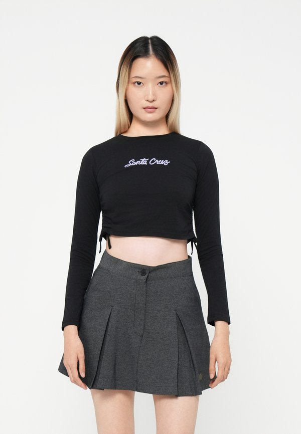 Santa Cruz LOVE SCRIPT STRIP TIE TOP