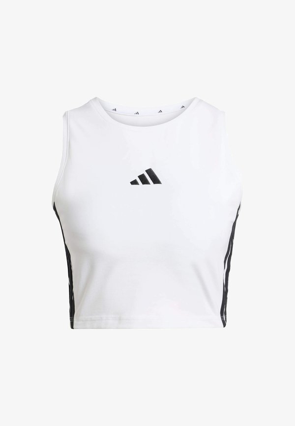 adidas Sportswear ESSENTIALS 3-STRIPES  - Top - white