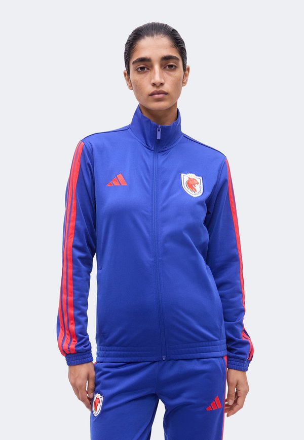 adidas Performance OL LYONNES DNA TRACK - Club wear - semi lucid blue