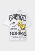 adidas Originals DUCK TEE - Print T-shirt - white