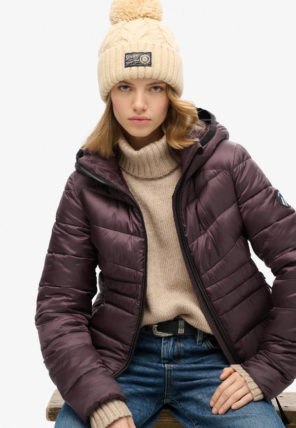Superdry & Co HOODED FUJI QUILTED PADDED