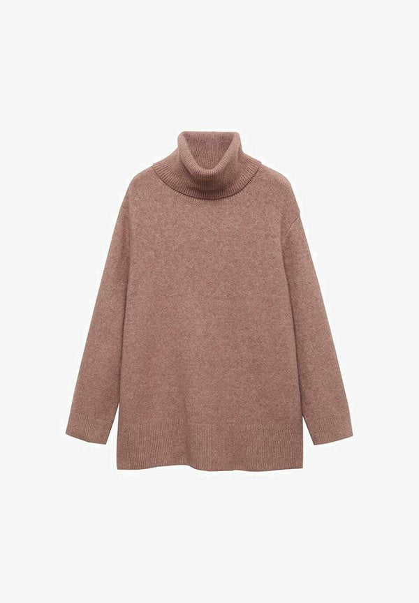 Mango TURTLENECK  - Jumper - brown