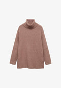 Mango TURTLENECK  - Jumper - brown