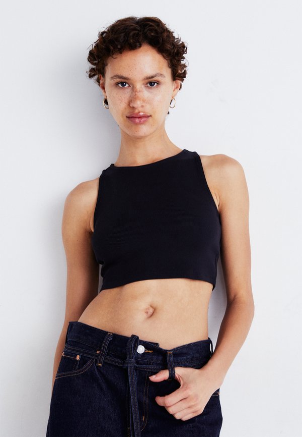 Denim Project RACERBACK CROP