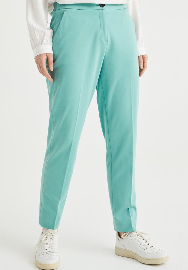 WE Fashion DAMES SLIM FIT PANTALON MET STRETCH